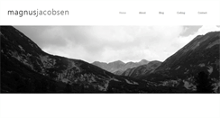 Desktop Screenshot of magnusjacobsen.com